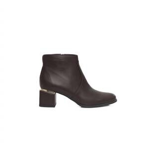 NEW CERRUTI 1881 women's cowhide ankle boots in burgundy